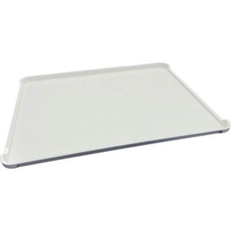 MFG TRAY Molded Fiberglass Drying Tray with Drop Ends 29 7/8" x 23 7/8" x 1" White 6004085269